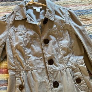 Loft button-up utility jacket